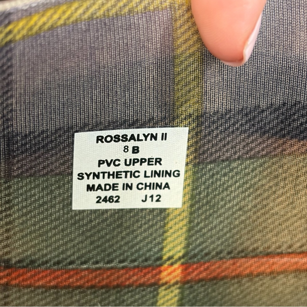 LRL Rossalyn II Women's Plaid Rain Boots - Picture 10 of 10